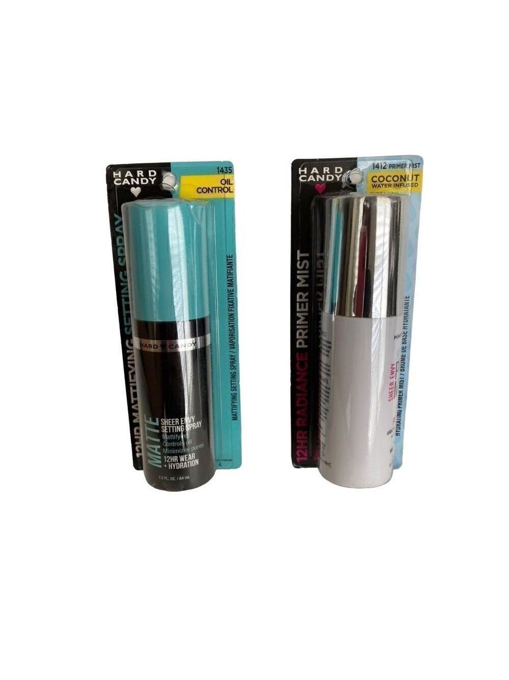 Hard Candy Primer mist & matte setting spray bundle